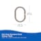 Kenney Mfg Lightweight PEVA Shower Curtain Liner and C-Ring Set, 70in W x 72in H, Taupe KN61754 - alternate 9